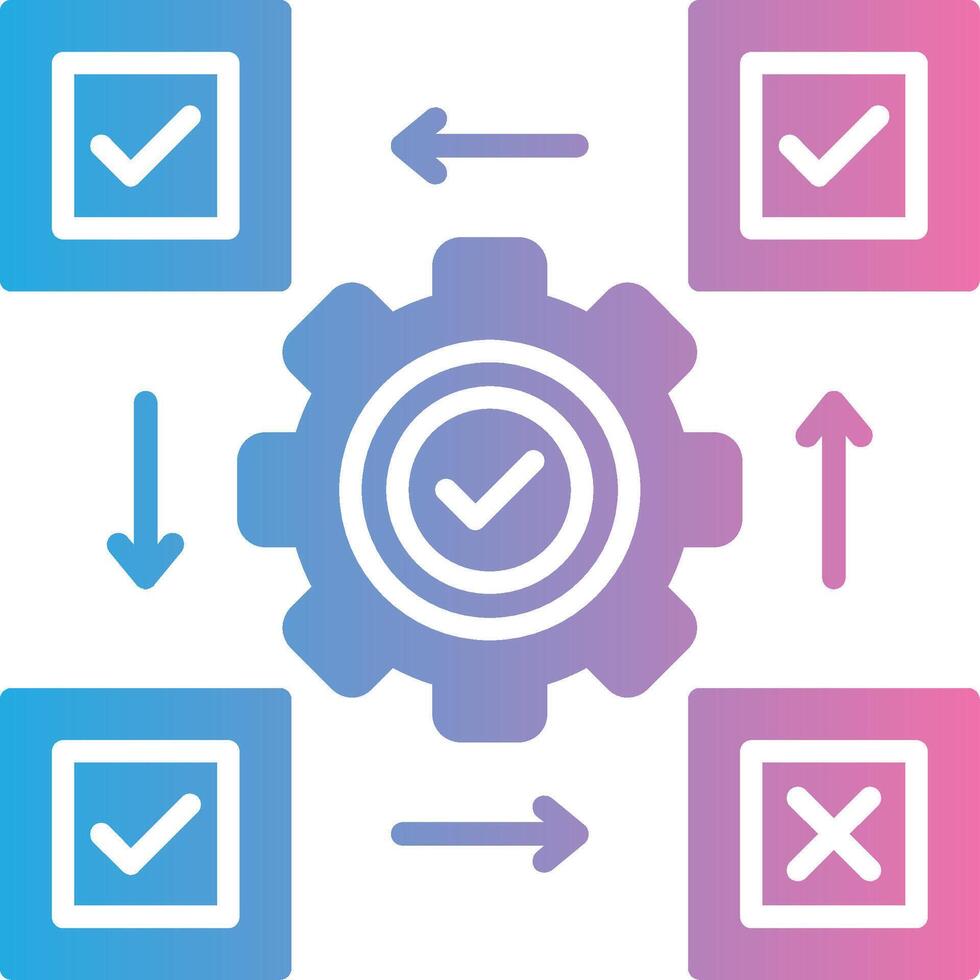 Unit Testing Cool Tone Form vector