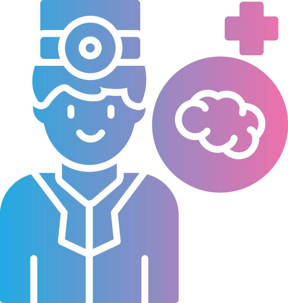 Neurologist Bold App Graphic vector