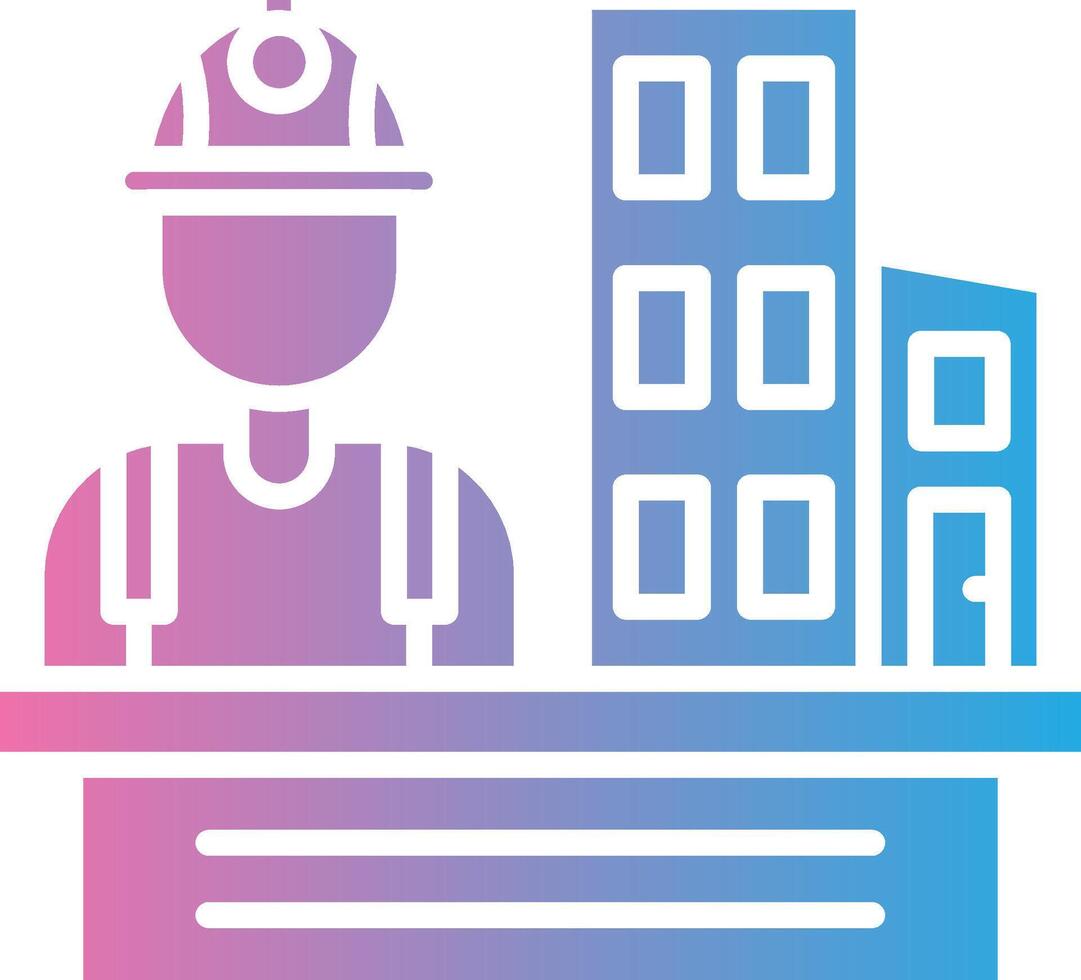 Architect High Contrast Badge vector