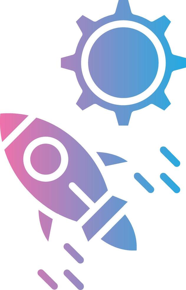 Start Up Futuristic App Badge vector