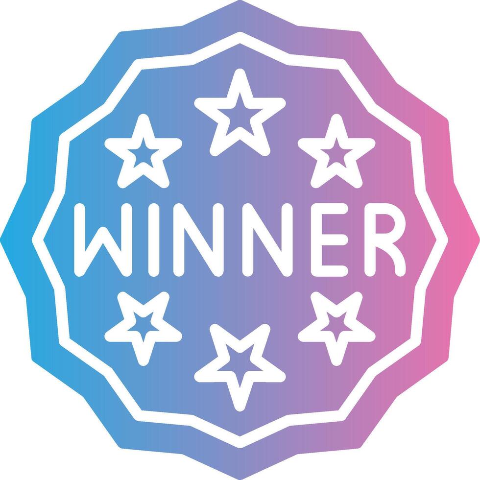 Winner Clean Digital Design vector