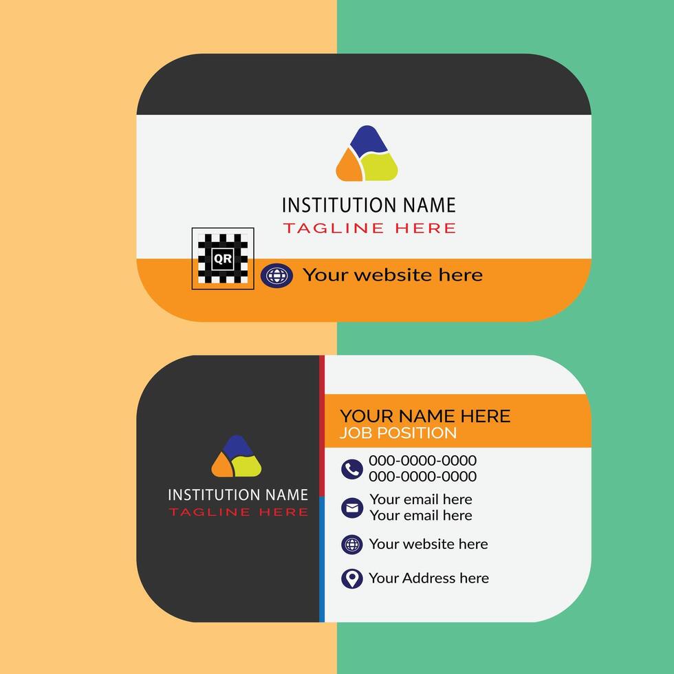 Luxury Business Card Template vector
