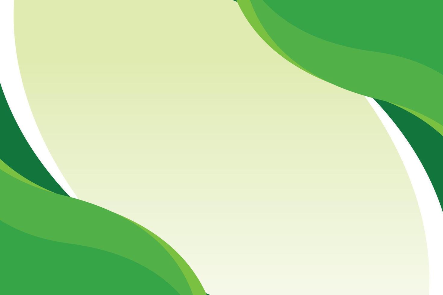 Green background with white border vector