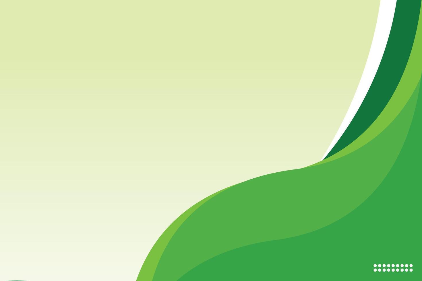 A green background with a white border vector
