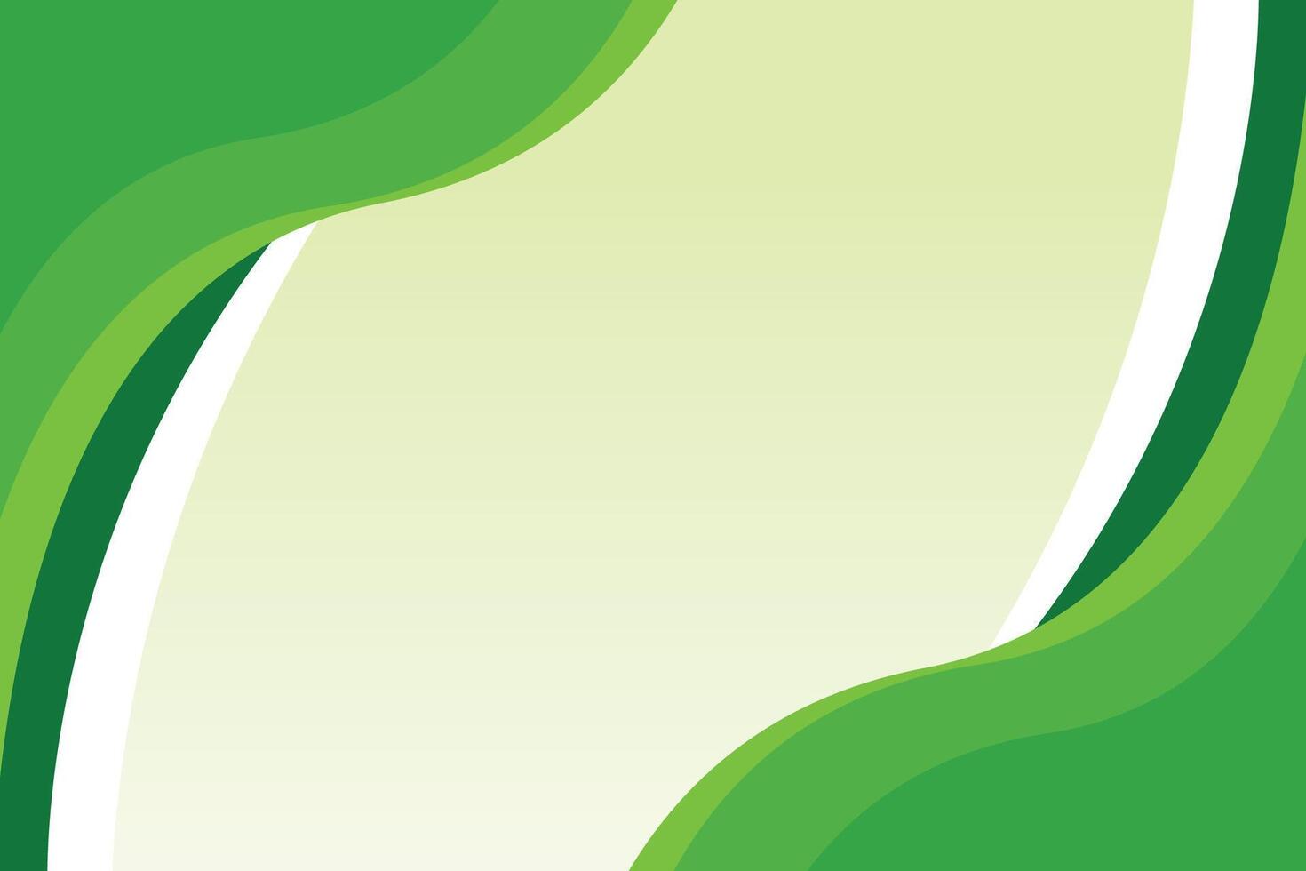 Green background with white stripes vector
