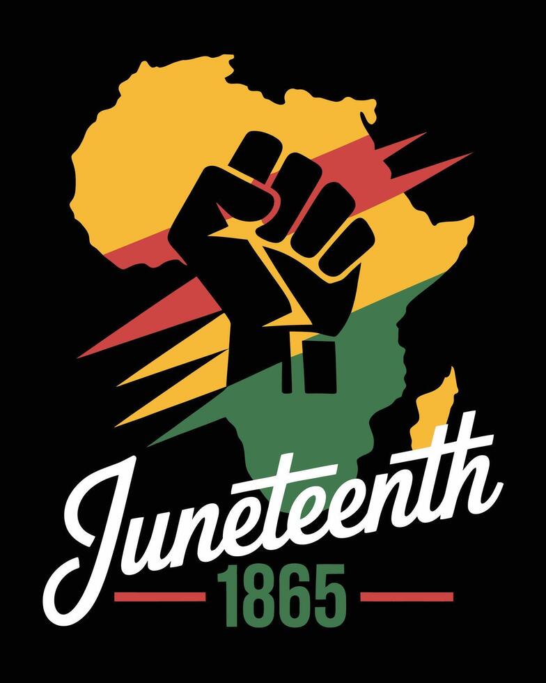 Juneteenth A Symbol of Freedom vector