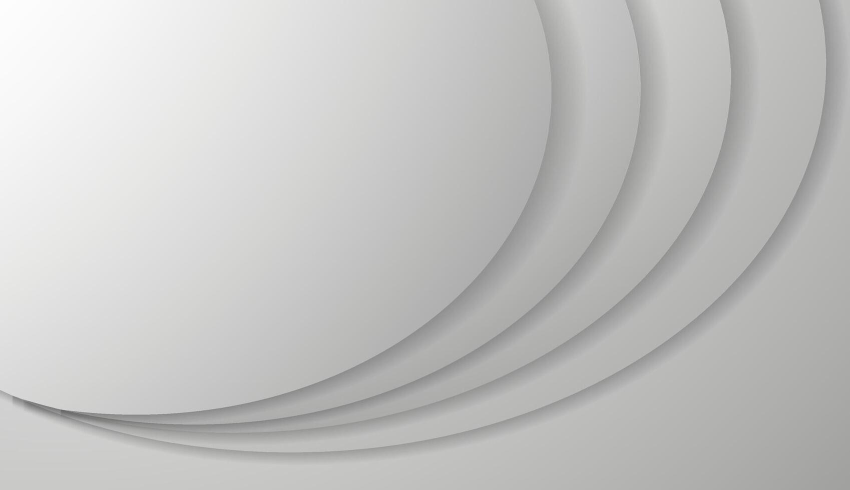 Smooth circular shapes create an abstract background suitable for business presentations. The minimalist design highlights professionalism and elegance, enhancing visual communication vector