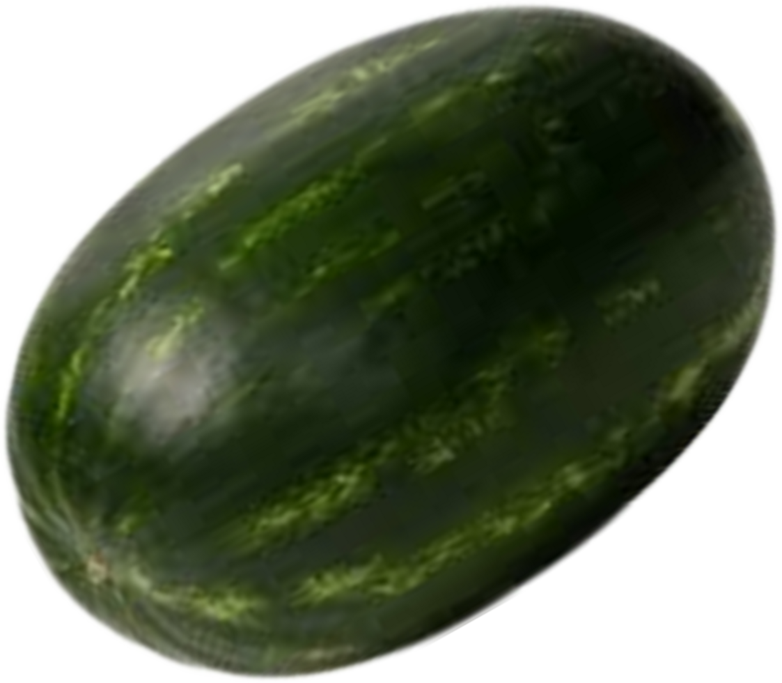 Fresh ripe watermelon png