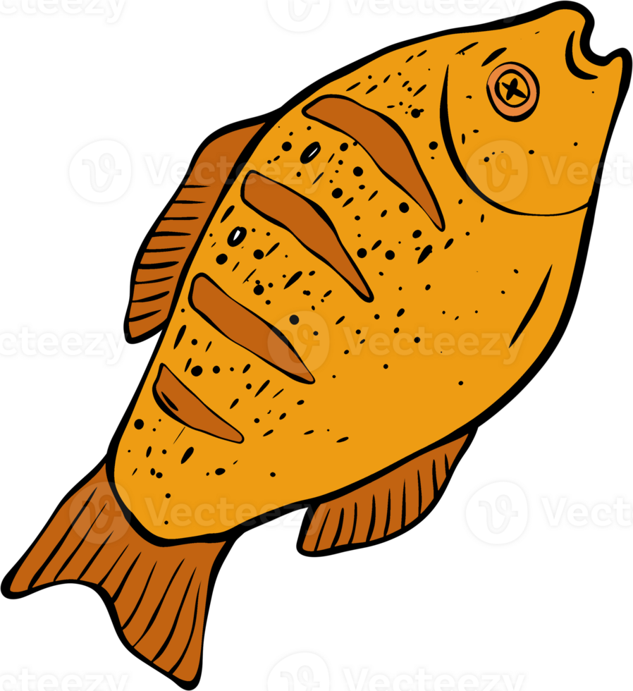 dried fish preparation png