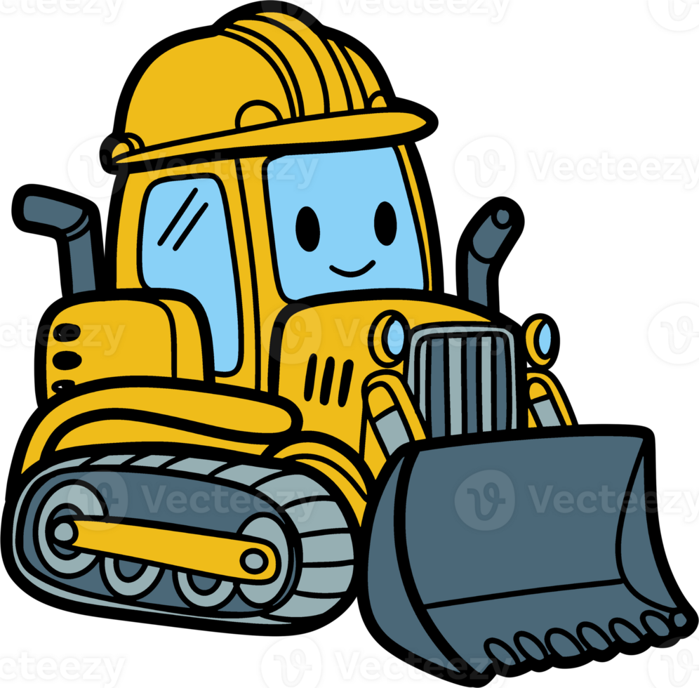 color Tractor truck png