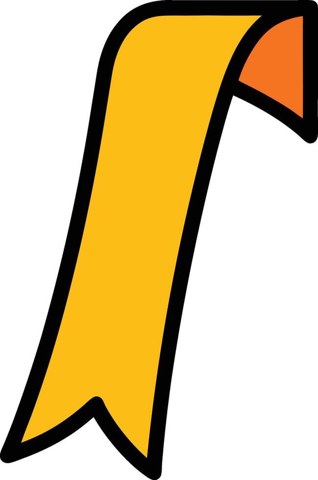 Cartoon Bookmark Doodle Sketch vector