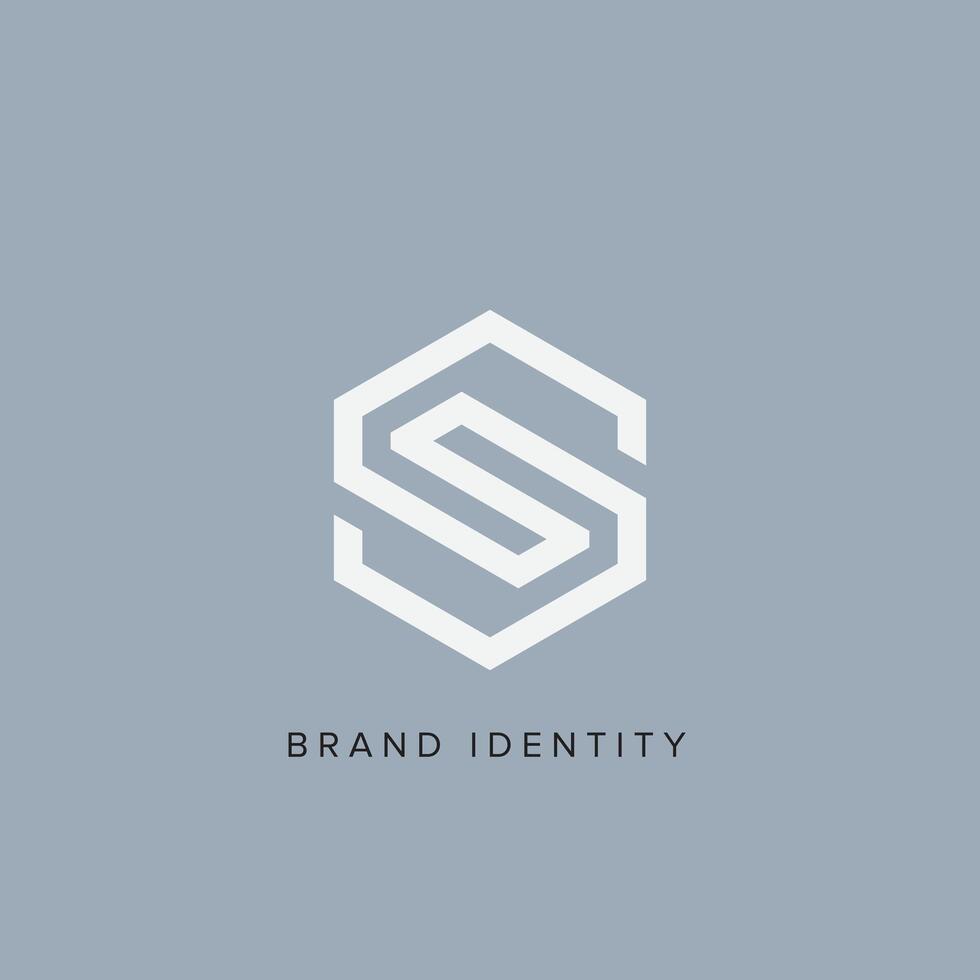 Abstract letter S Logo Design Template Element. vector