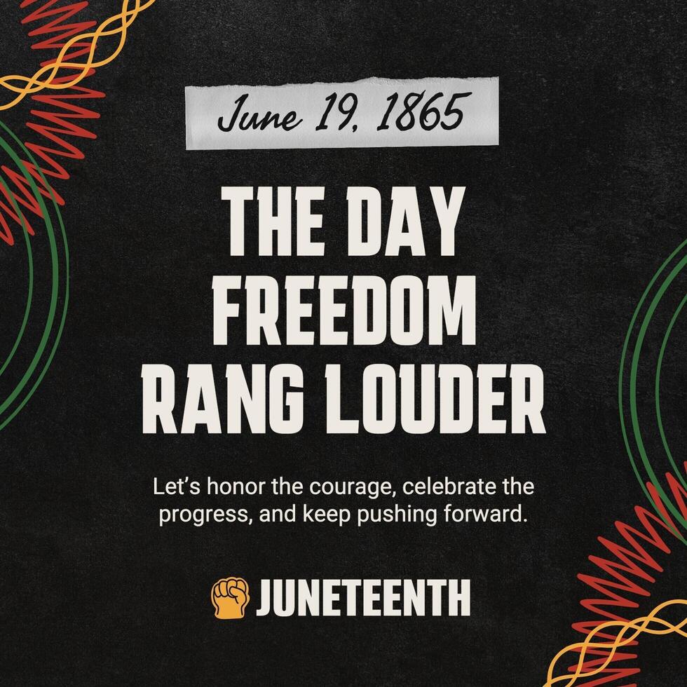 Juneteenth Instagram Post template