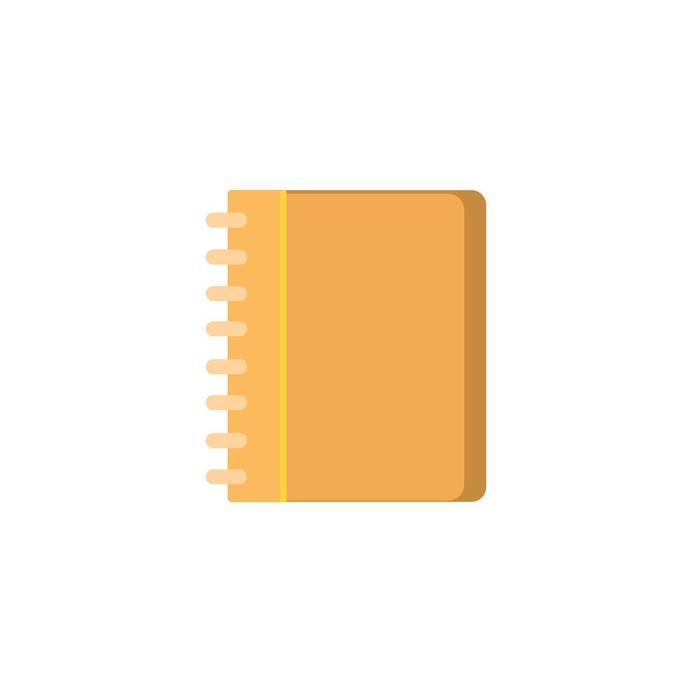 Spiral Notebook Icon vector