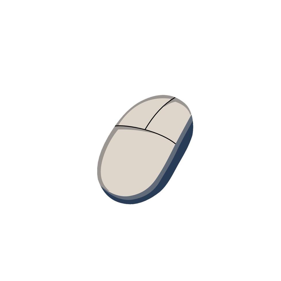 Isometric Computer Mouse Icon vector