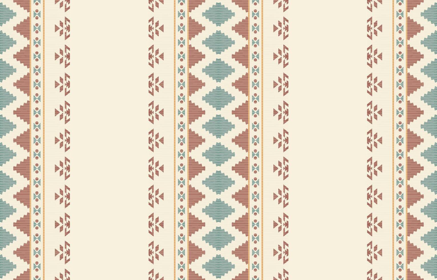 Geometric tribal background with seamless ethnic texture. vector