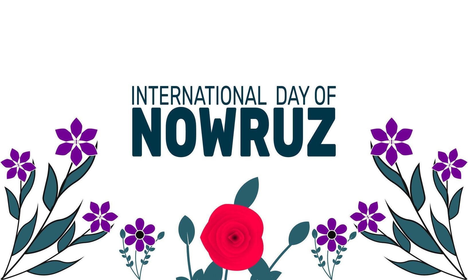 Nowruz Traditions Around the World vector