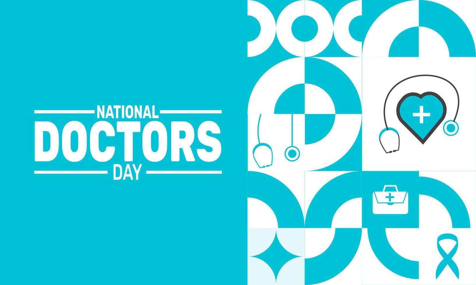 Doctors Day Healthcare Heroes vector