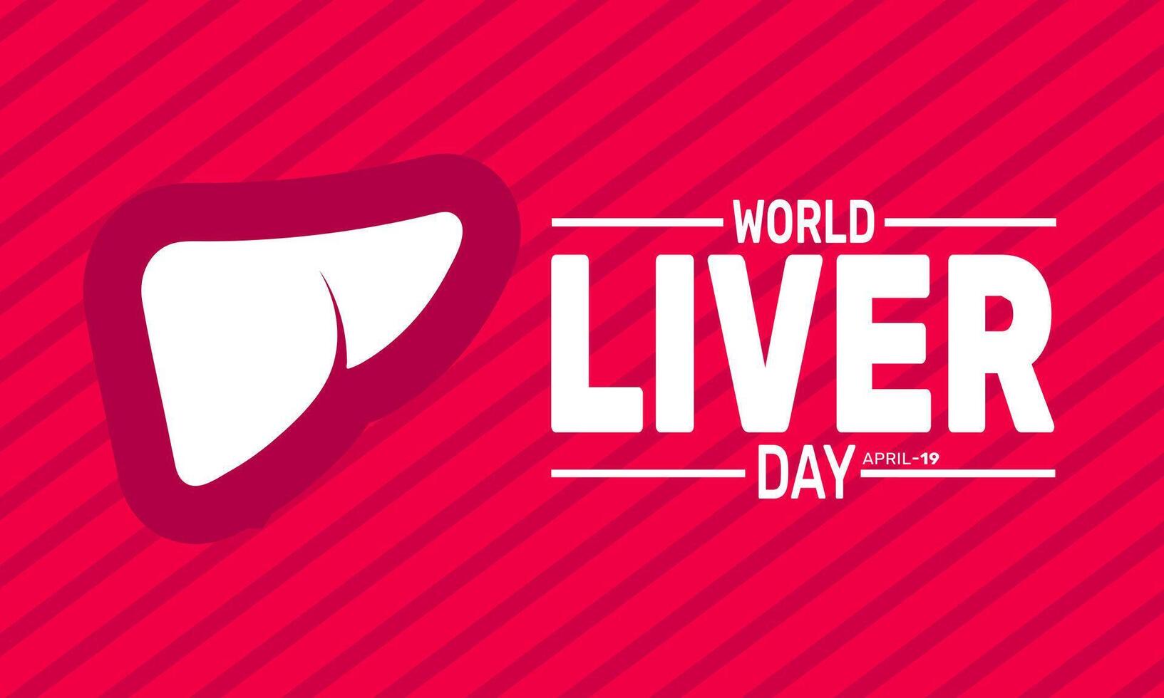 Celebrate World Liver Day by Learning the Importance of Liver Care and Good Nutrition vector