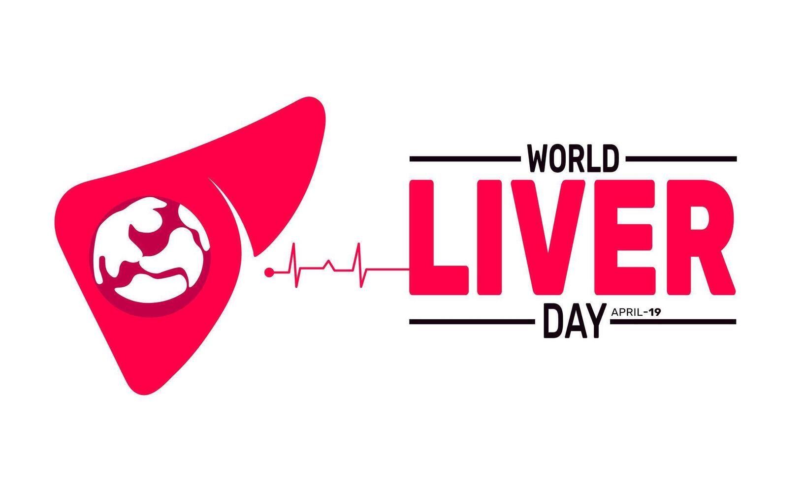 This World Liver Day Make a Promise to Eat Right Exercise and Protect Your Liver vector