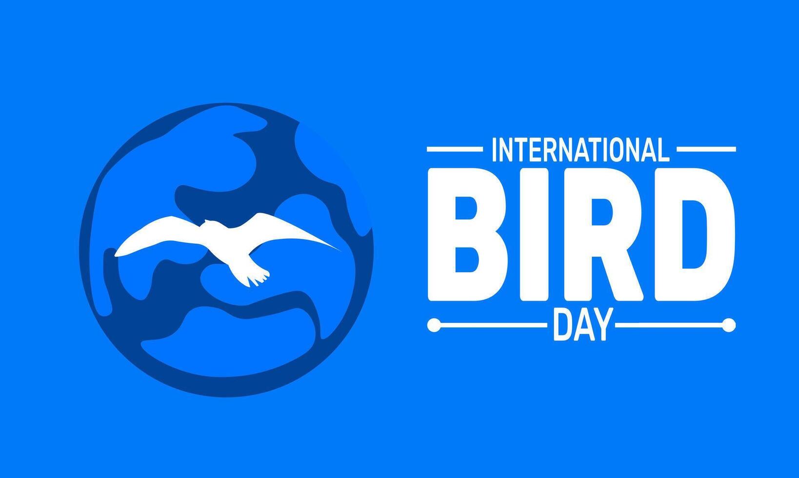 International Bird Day highlights bird diversity with photos featuring exotic species and peaceful natural habitats vector