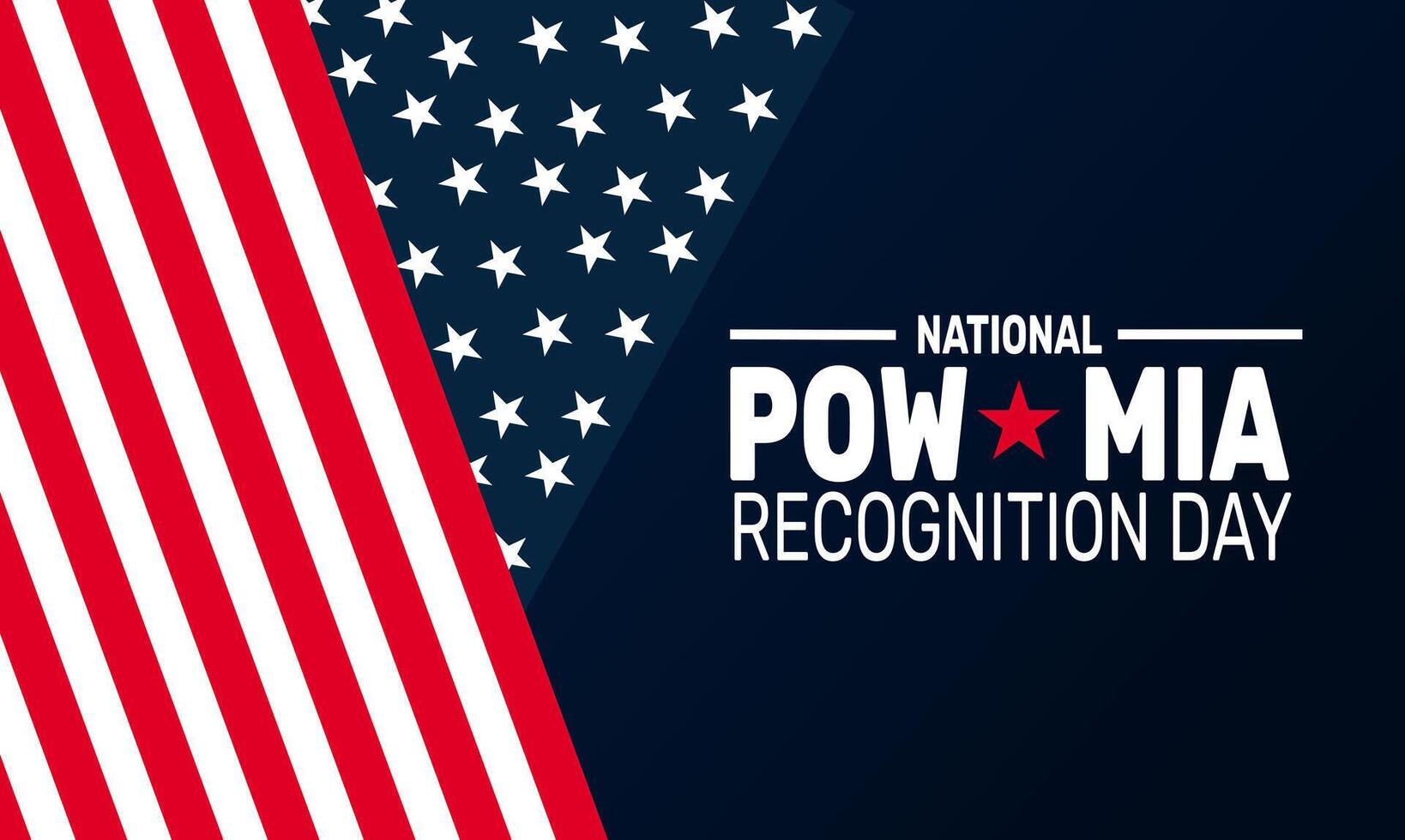 Former Prisoners of War on Recognition Day vector