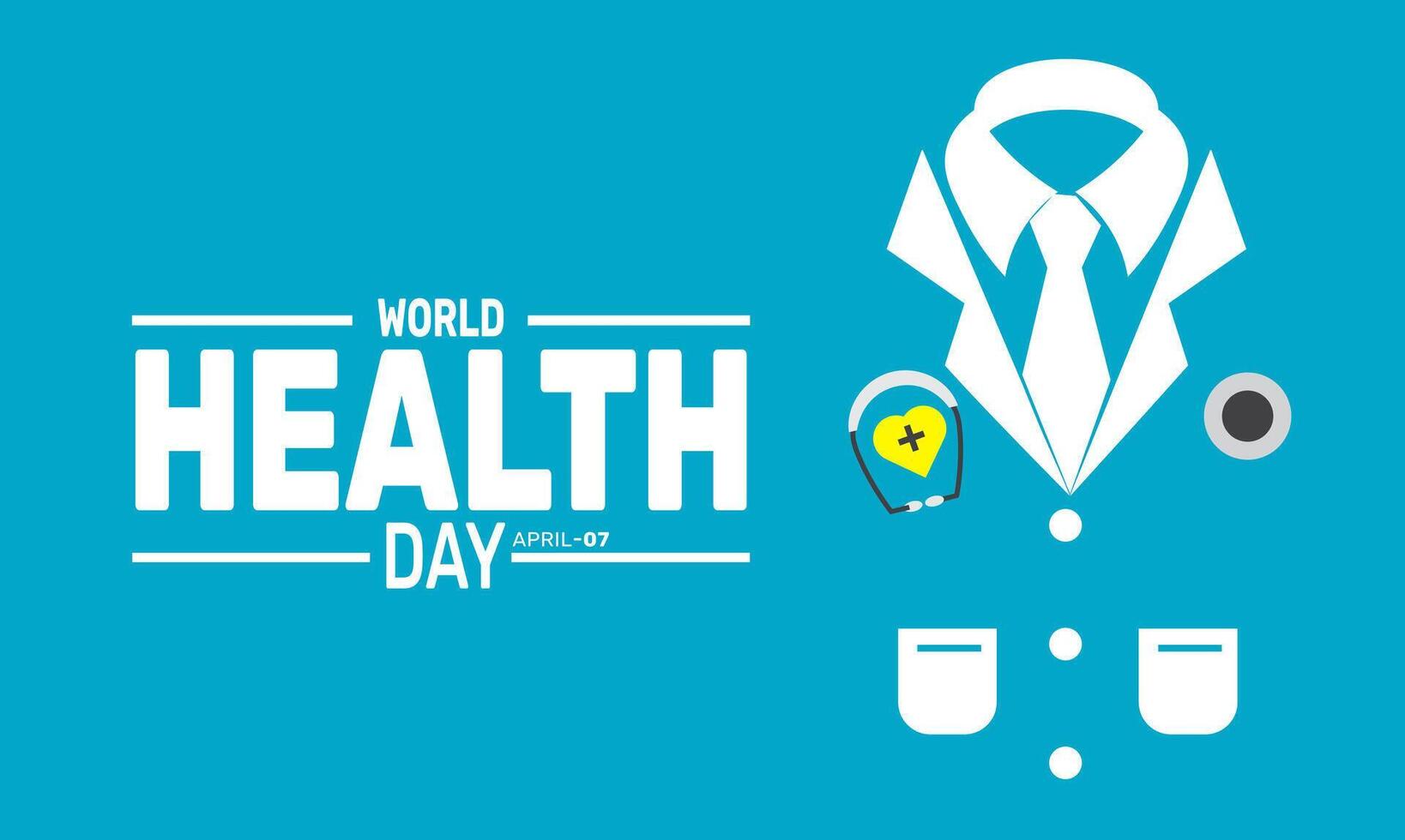 World Health Day Celebration vector