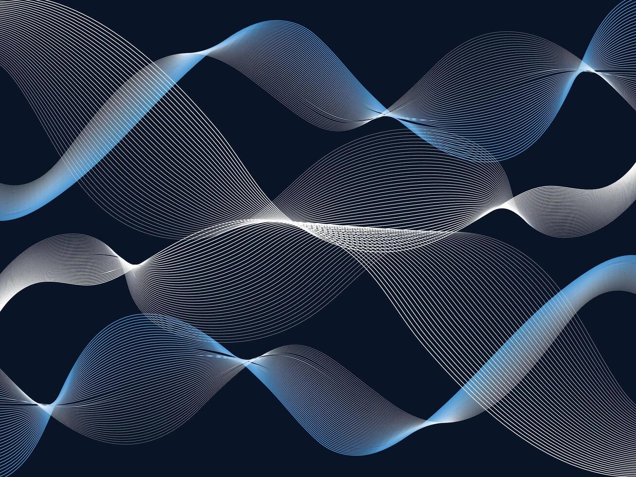 Abstract wave, line luxury art Design background vector