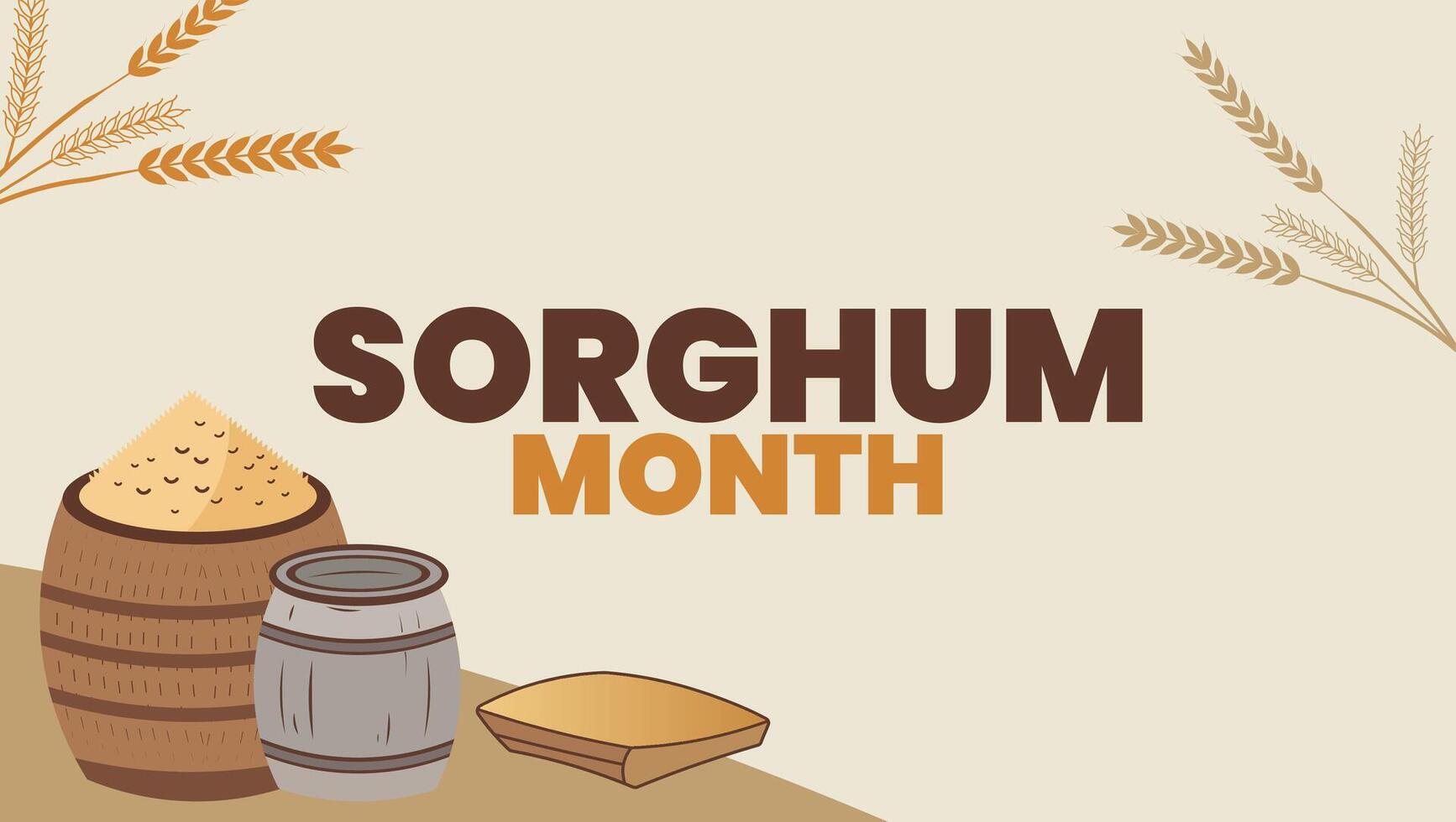 More Than a Grain, Discover the Benefits of Sorghum vector