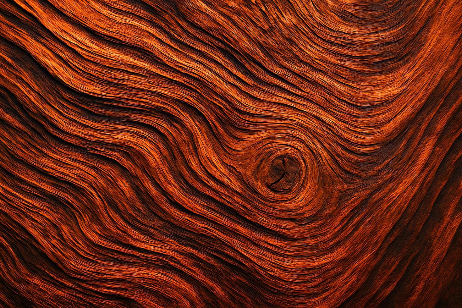 Abstract Macro Wood Texture - Swirling Grain Patterns in Warm Earth Tones with High Detail and Organic Flow for Nature-Inspired Design photo