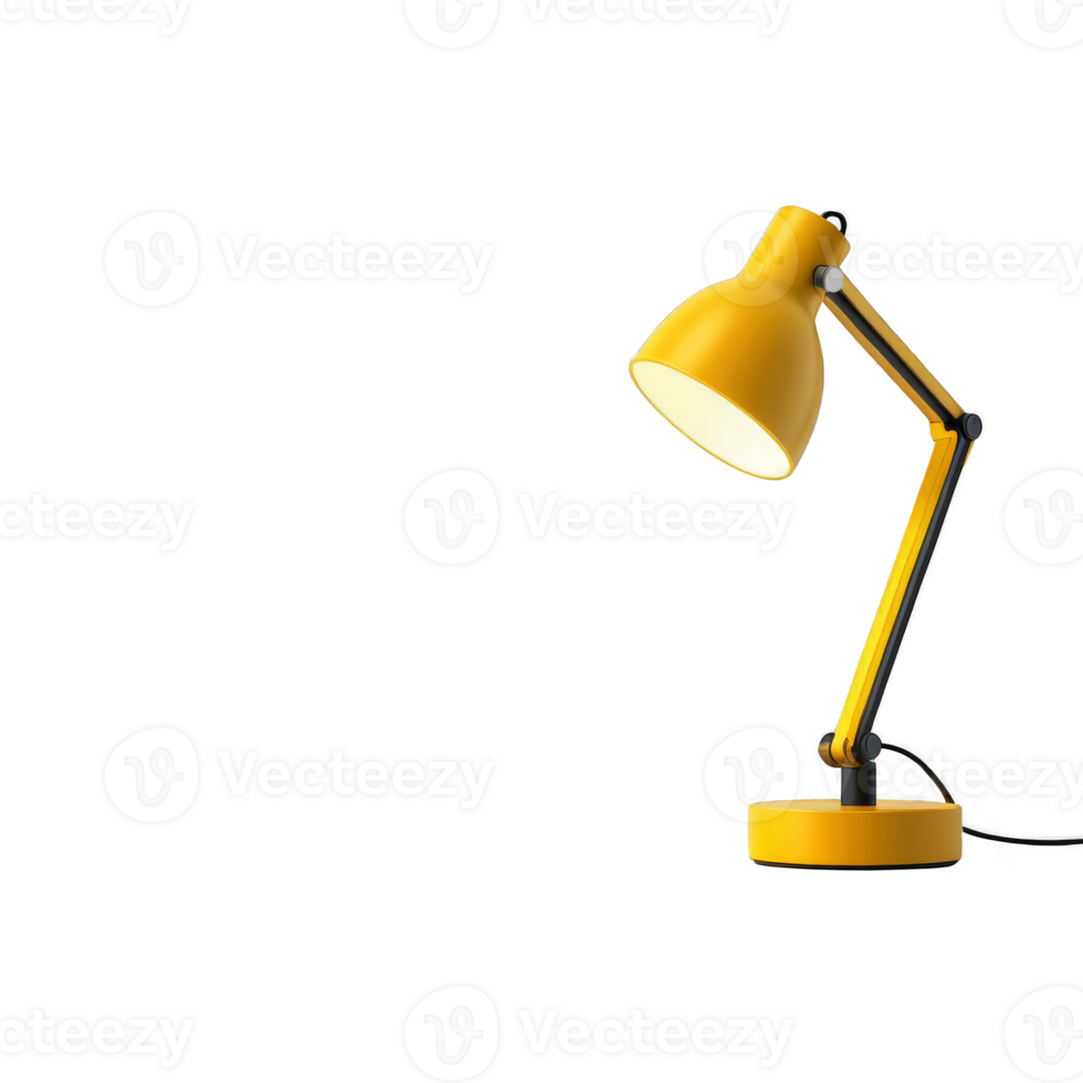 Modern minimalist desk lamp soft lighting design png
