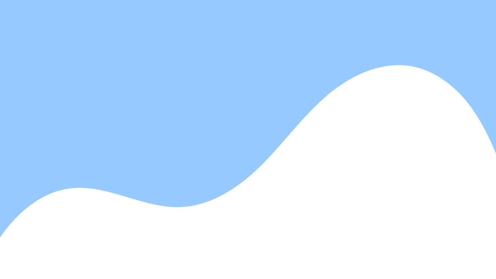 Clean Minimalist Abstract Wavy Design with Light Blue and White Colors for Modern Background or Header Graphics vector