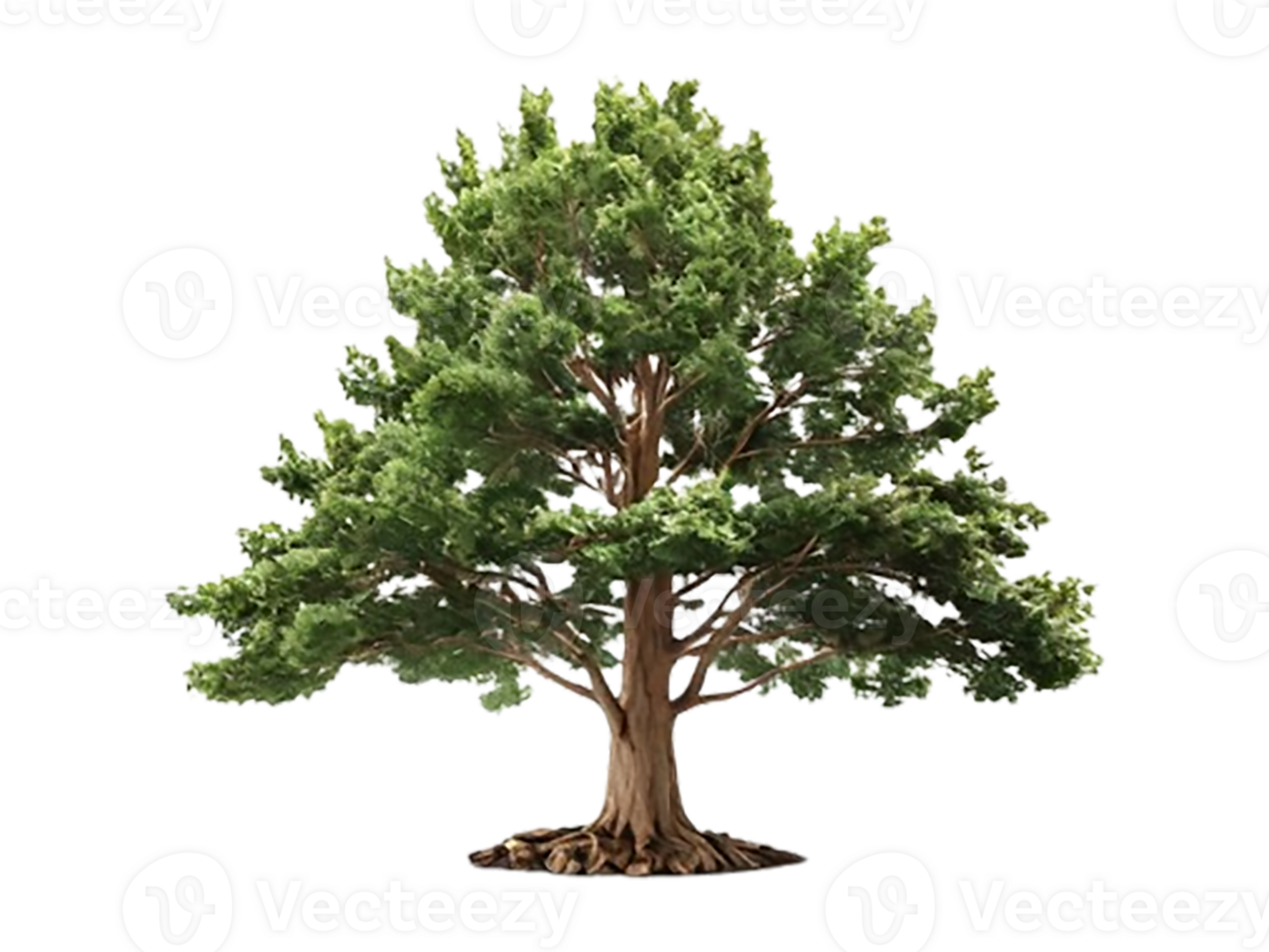 Magnificent Evergreen Tree Standing Tall png