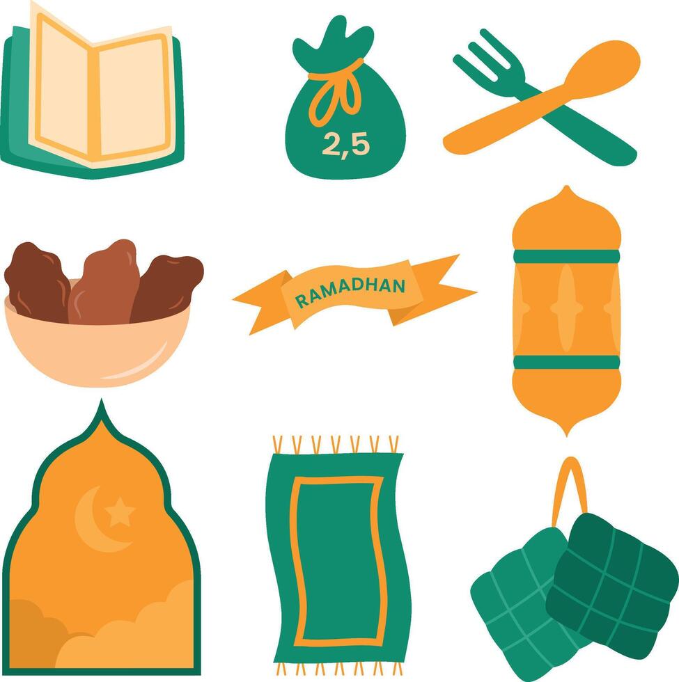Mubarak Day Illustration vector