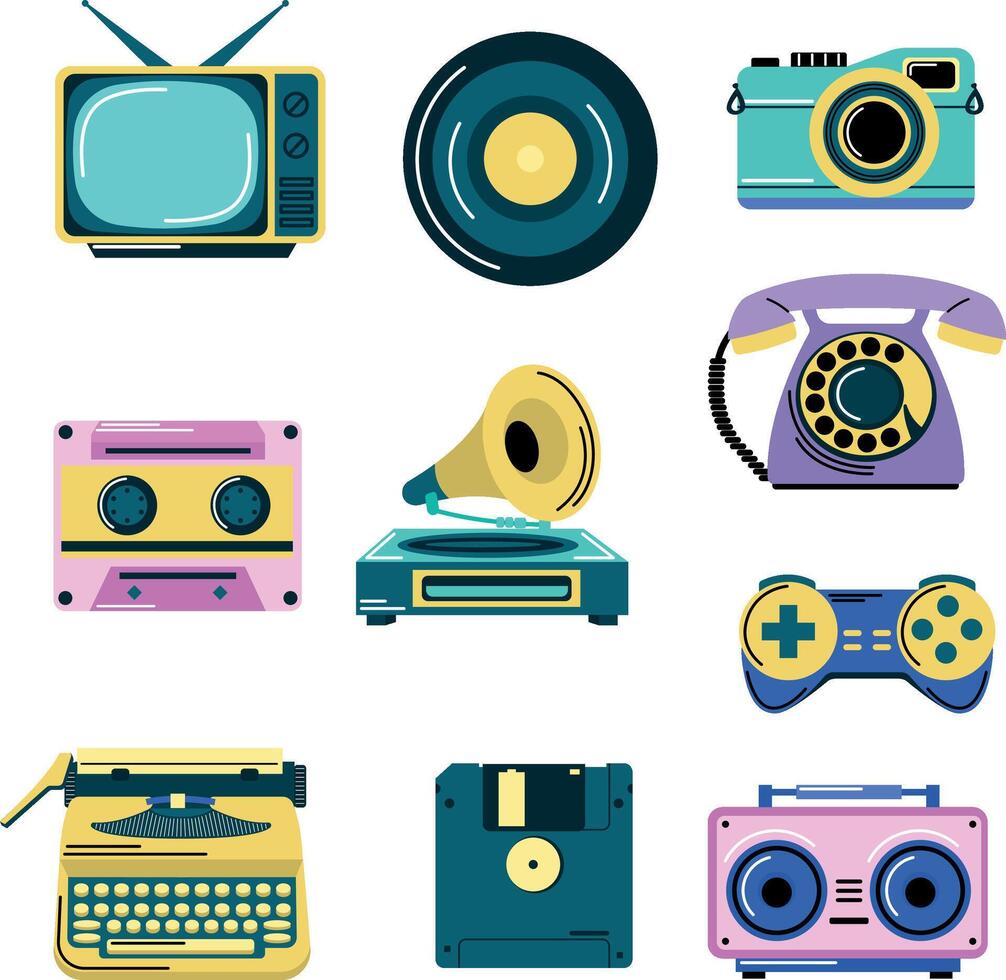Retro Vintage Illustration vector