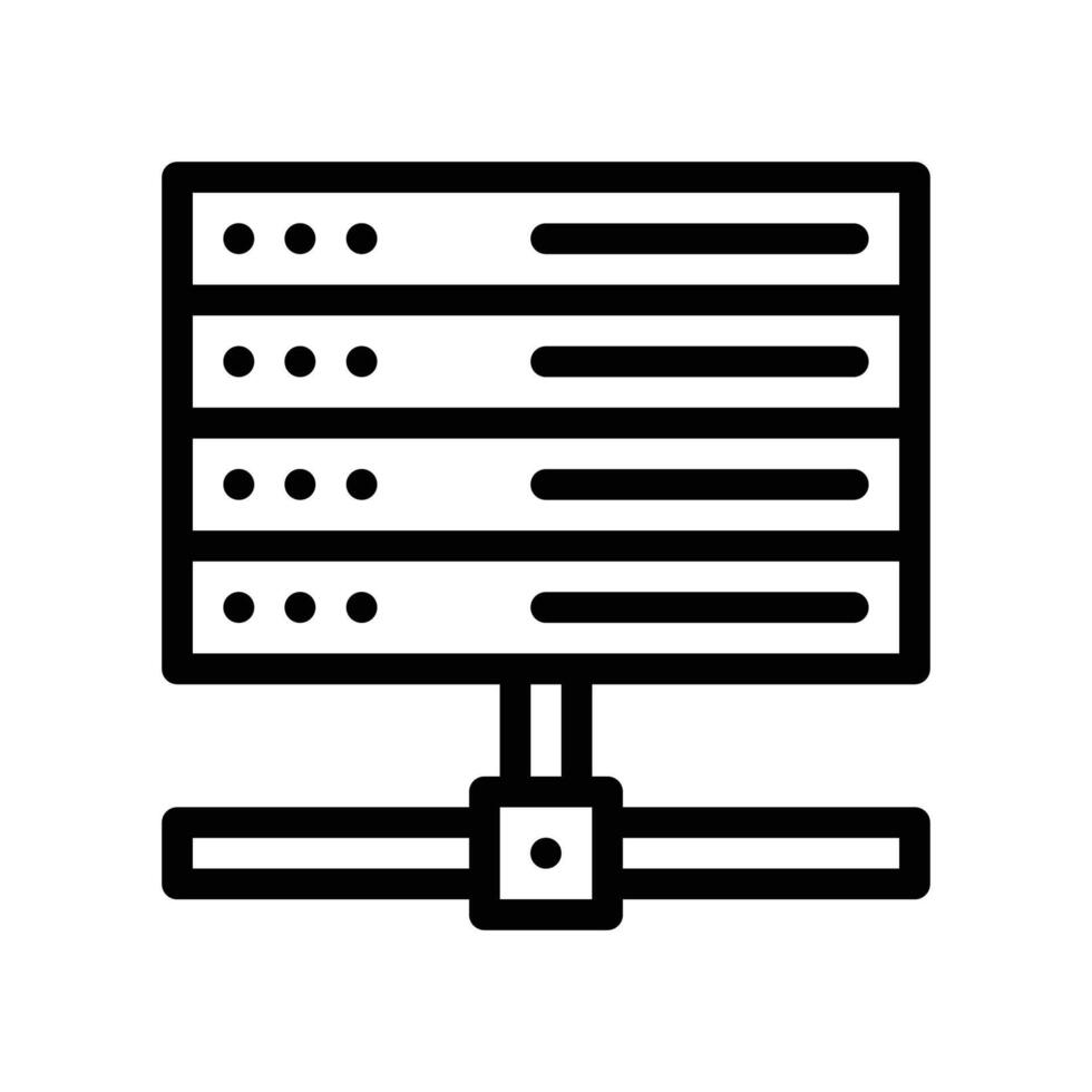 Network Topology Cloud vector