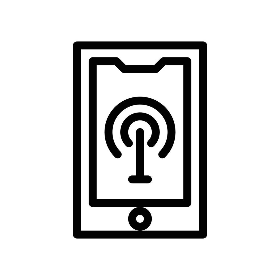 Cloud Router line icon vector