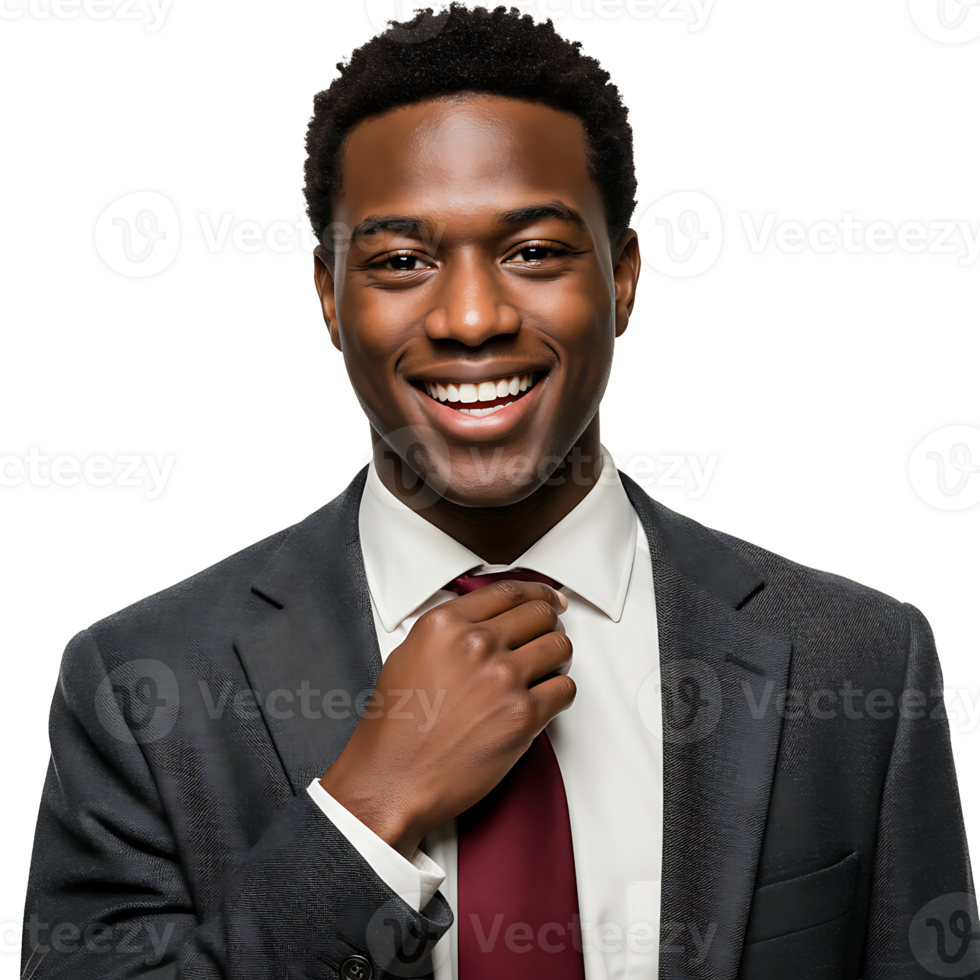 A man in a suit is smiling png