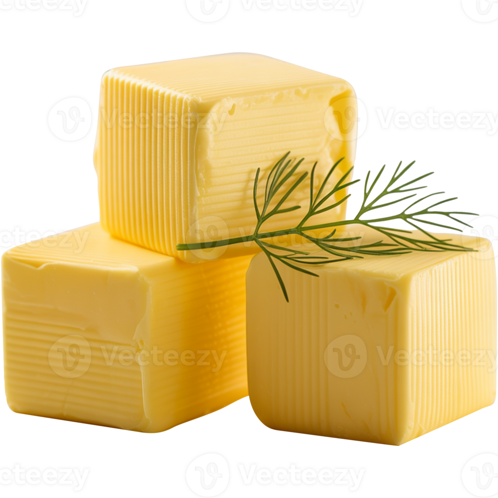 Delicious homemade butter Image, butter isolated on transparent background, butter illustration png