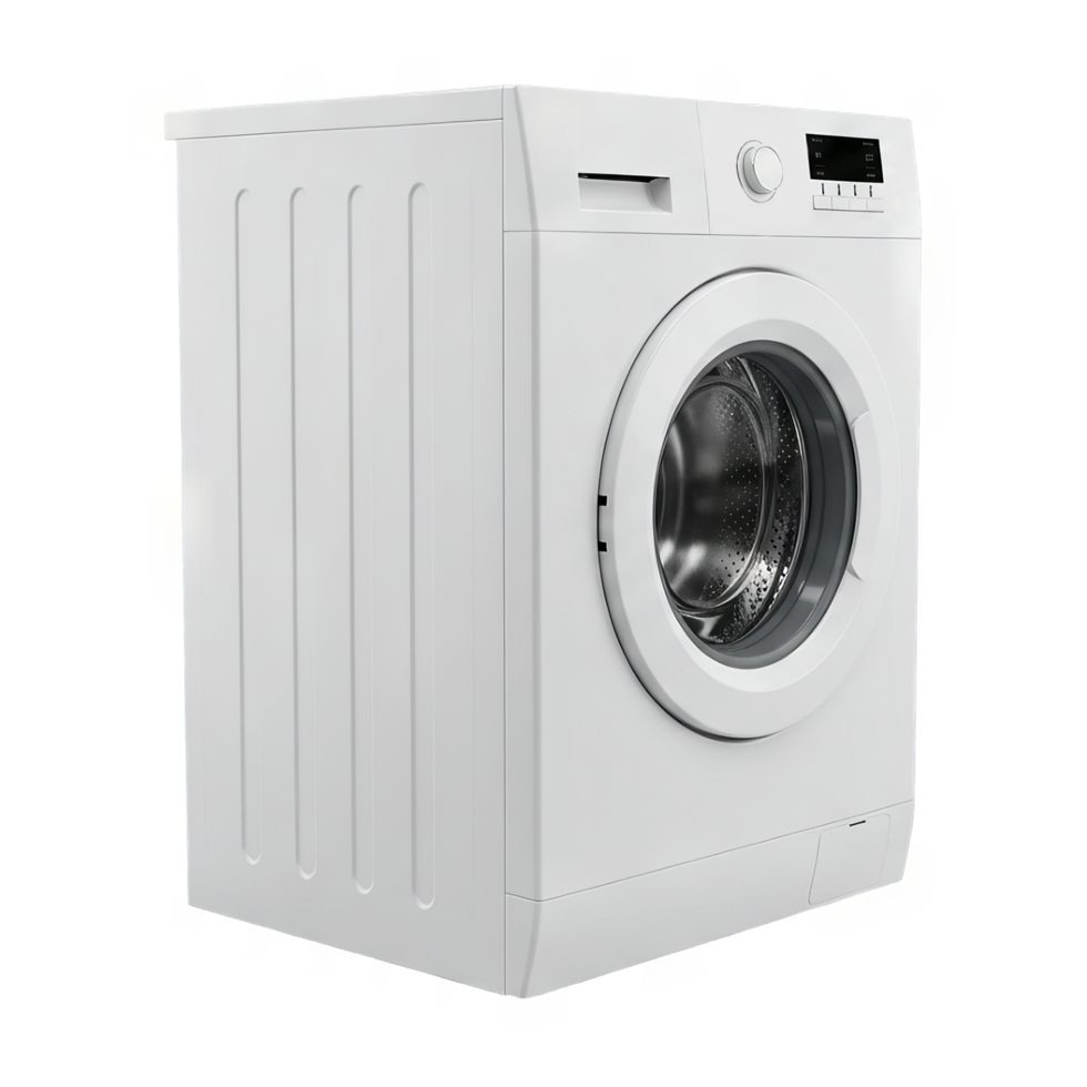 Washing machine on transparent background png