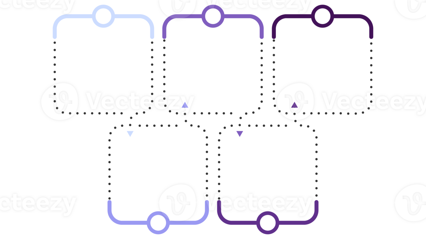 5 square elements, Infographic. png