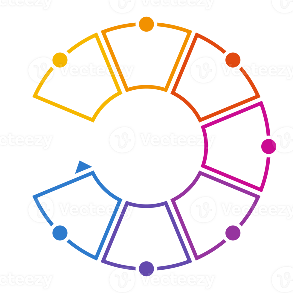 Infographic circle 7 steps. png