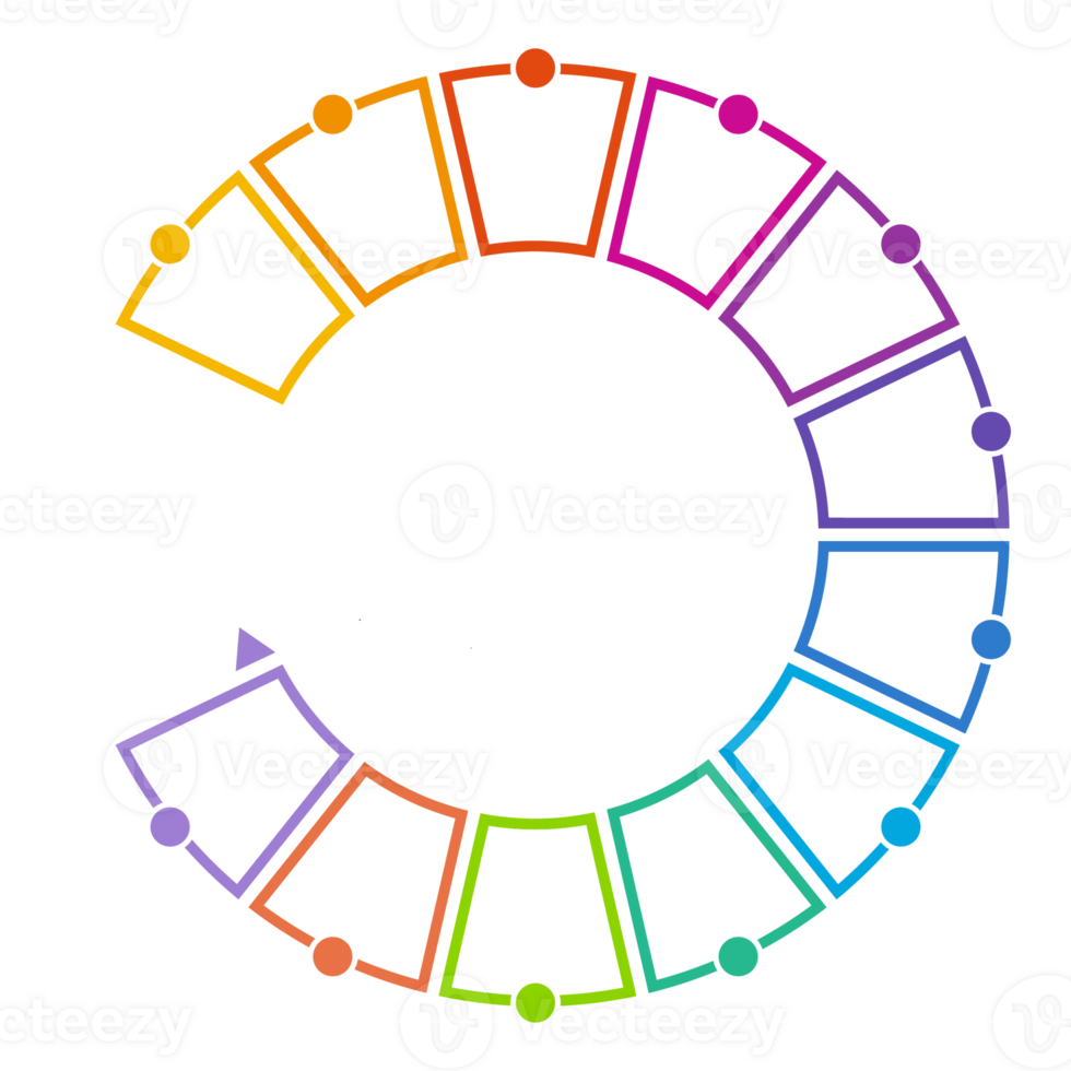 Infographic with 12 steps. png