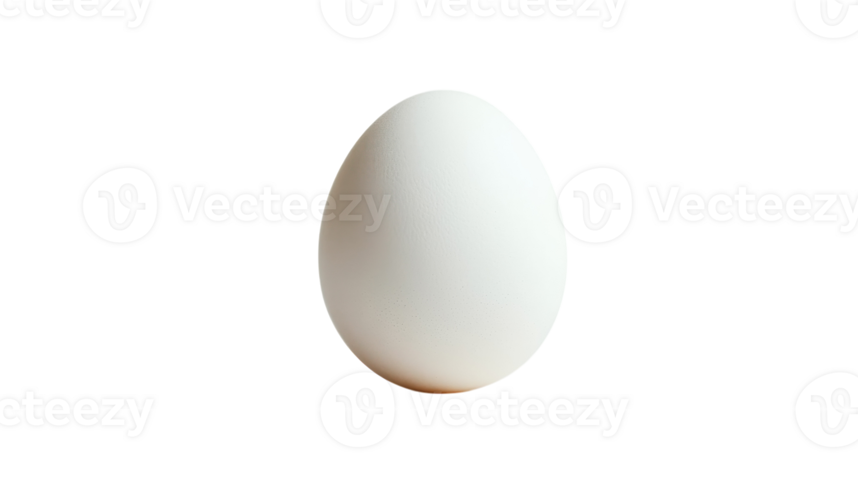 Simple white egg resting on a clean surface with natural lighting in a minimalistic setting png