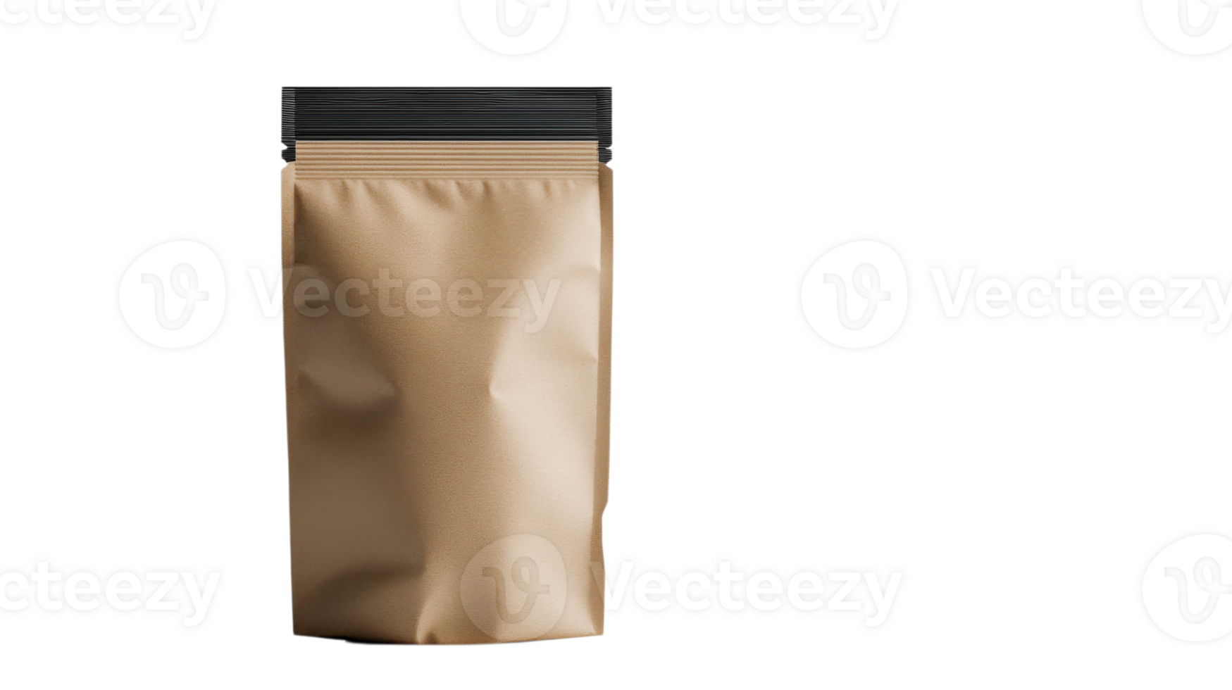Natural brown packaging bag suitable for various products displayed against a plain background png