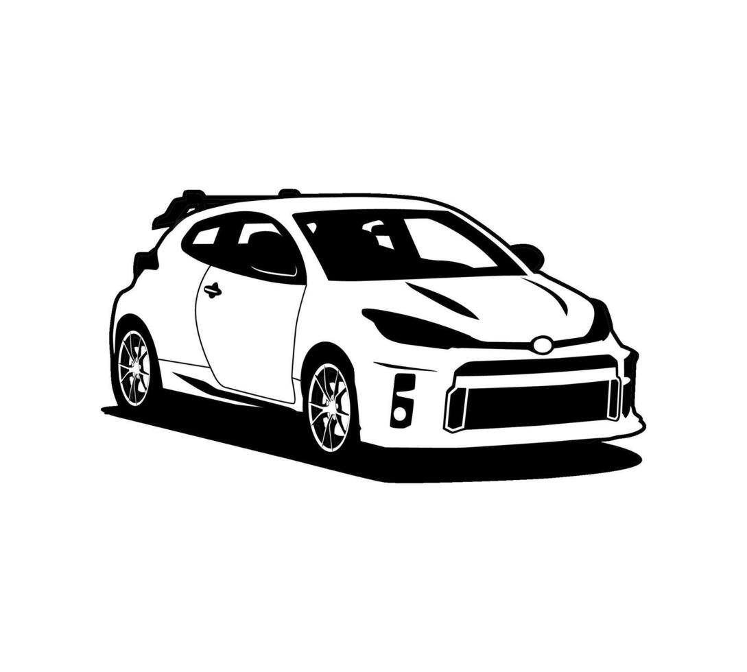 sports car image illustration premium vector