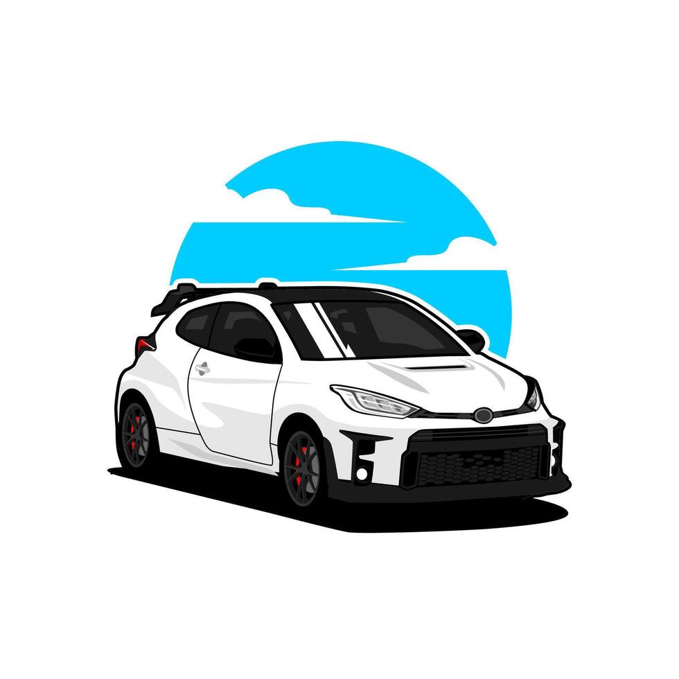 sports car illustration design vector