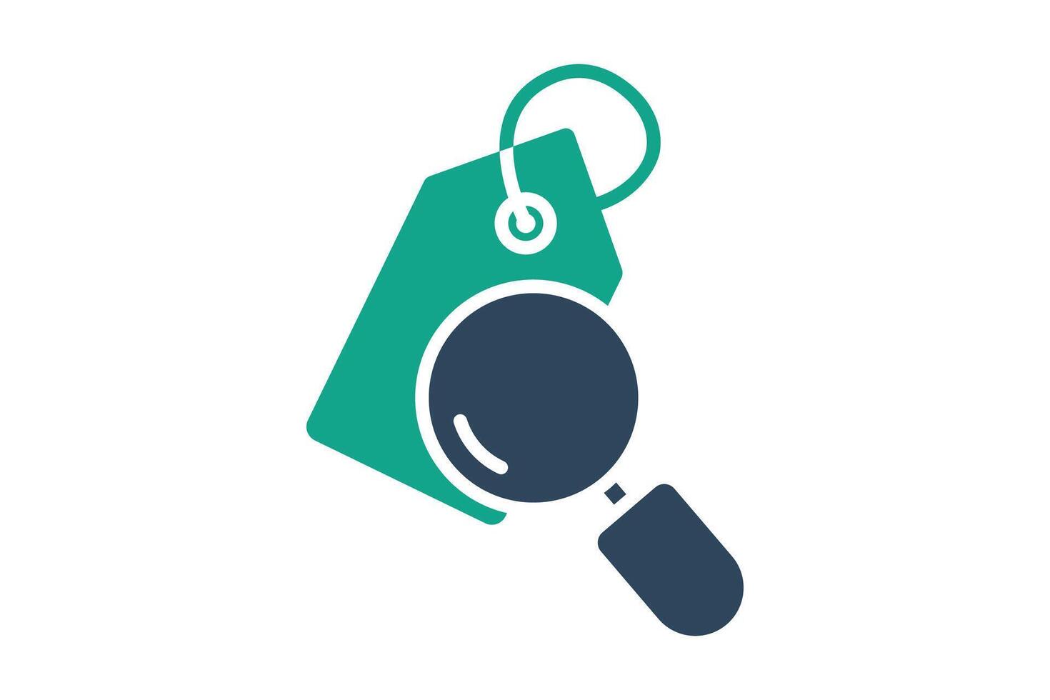 Discovery icon. solid icon style. icon related to brand. business elements illustration vector