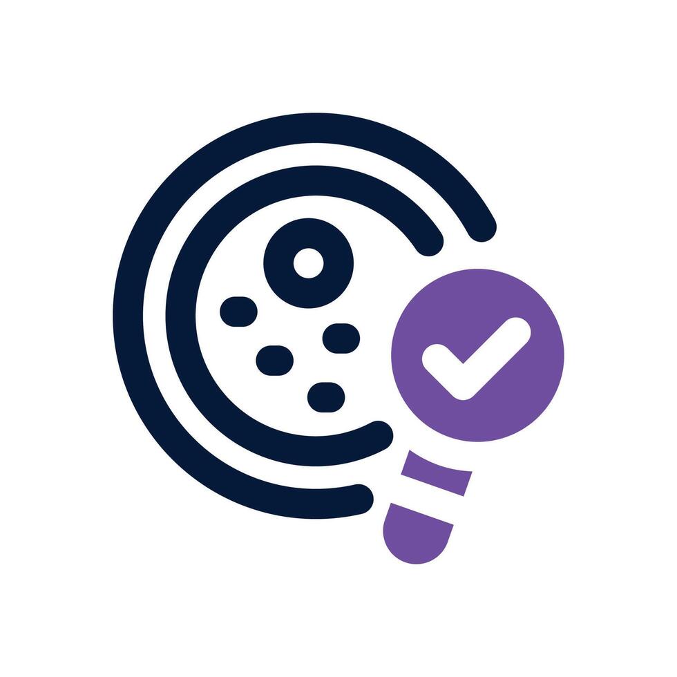 cell duotone icon. Sleek and modern icon for websites, mobile apps, marketing materials, and corporate design. Fully scalable and ready to use. vector