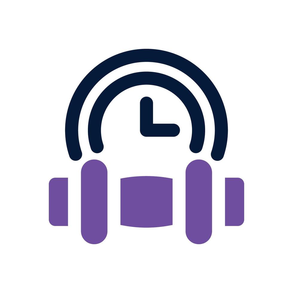 workout dual tone icon. Sleek and modern icon for websites and mobile apps. vector